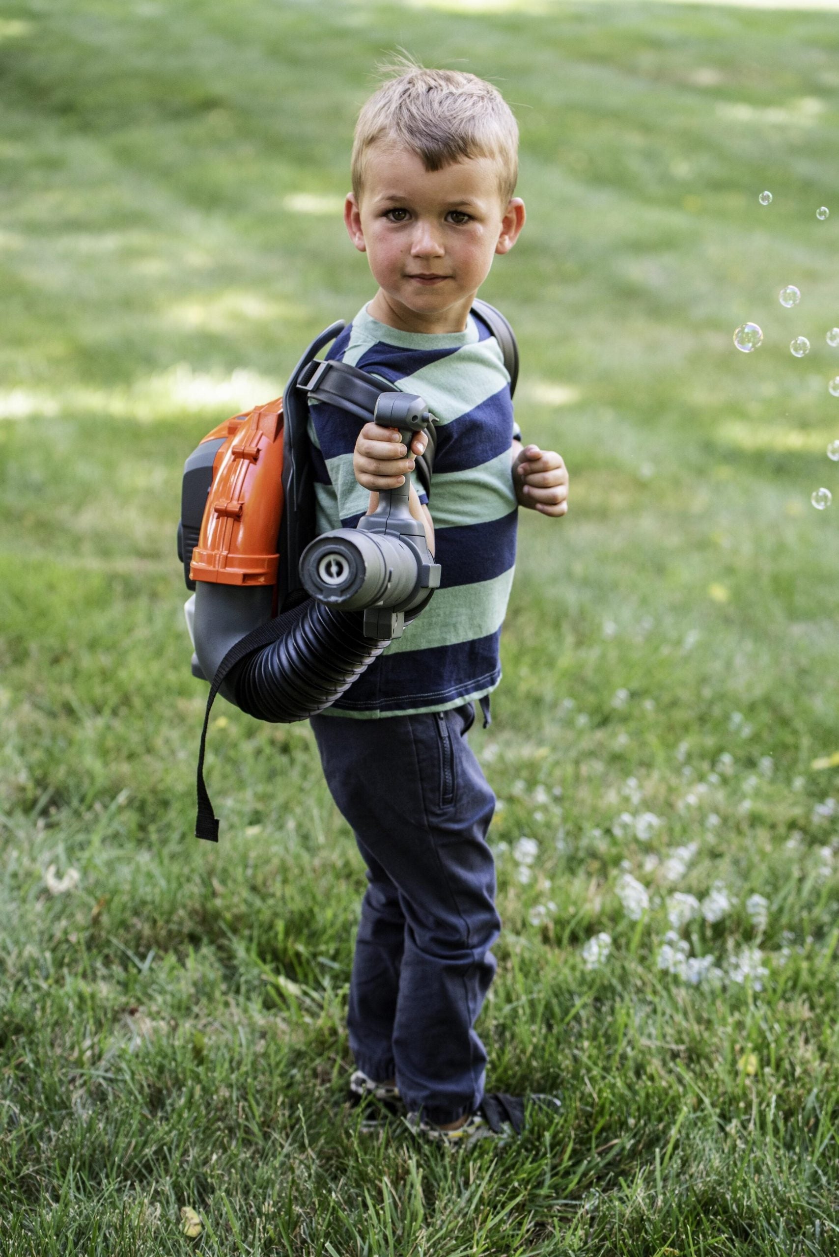 Husqvarna Soffiatore giocattolo bolle di sapone zaino