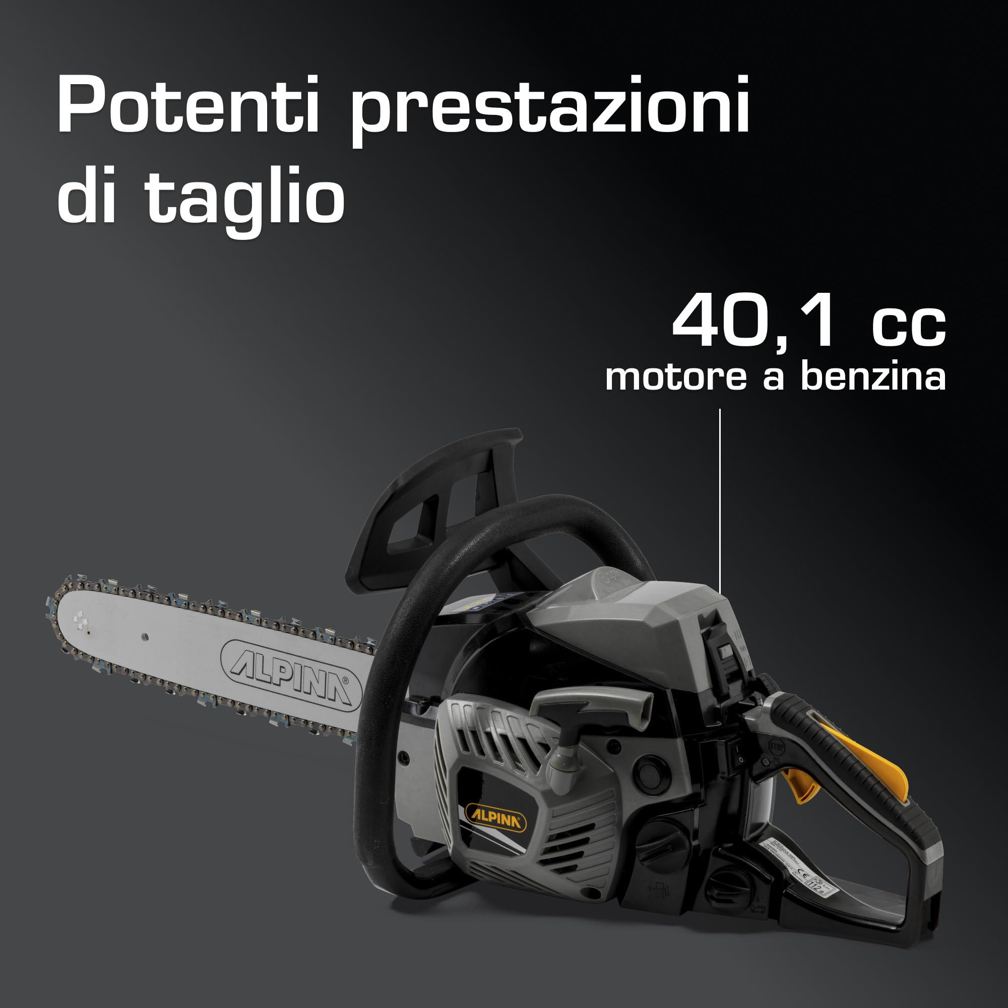 Alpina ACS 41 Motosega a Scoppio 40 cm 40,1 cc