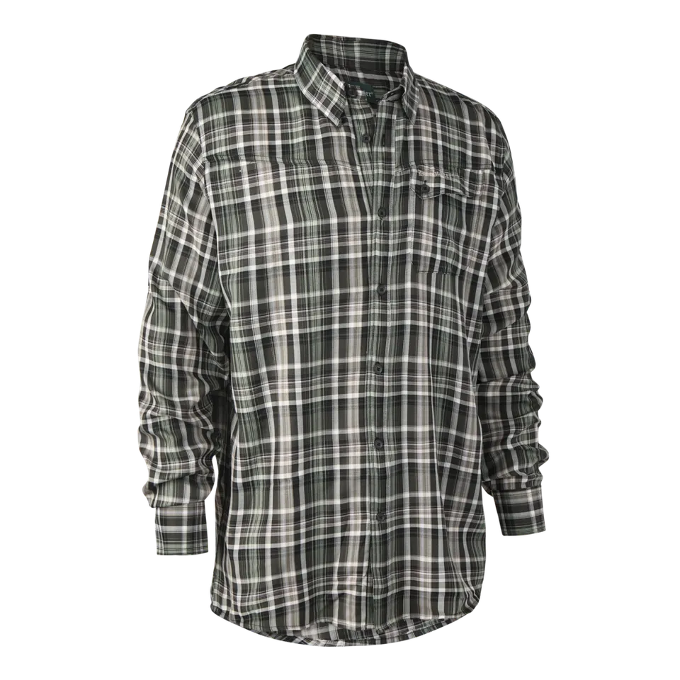 Deerhunter Mateo Green Check camicia taglia M quadri