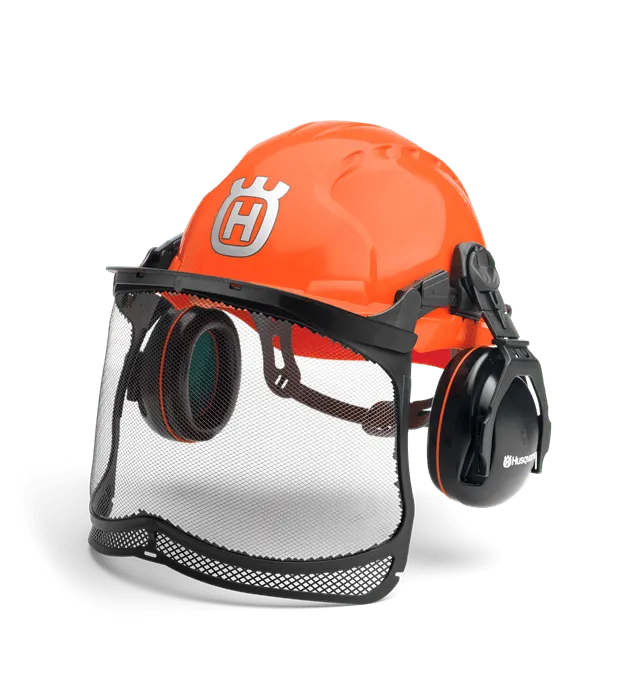 Husqvarna Classic casco forestale con visiera e cuffie