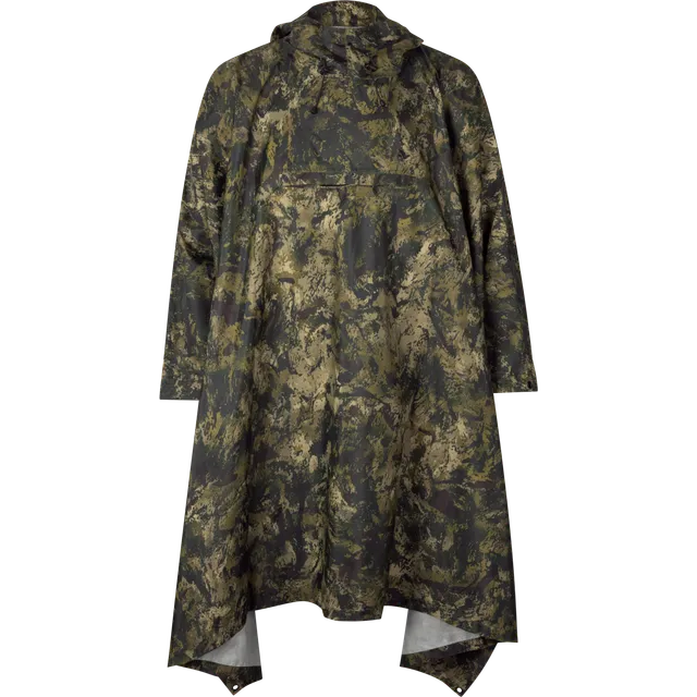 Seeland Taxus Camo poncho antipioggia InVis Green taglia unica