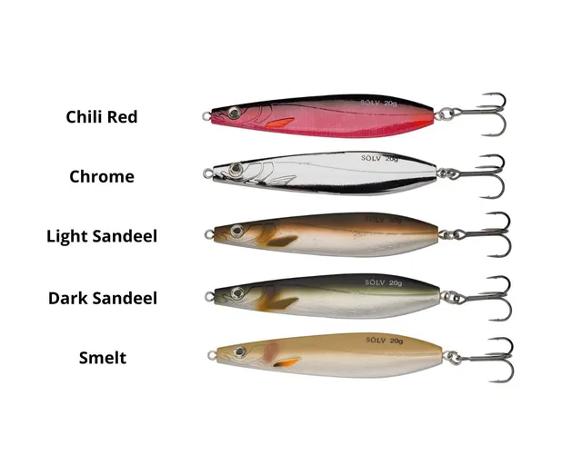 Abu Garcia Sölv Blixx 20 g cucchiaino mare Chili Red