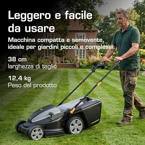 Alpina AL1 38 E tagliaerba elettrico 1400W 38 cm 40 l