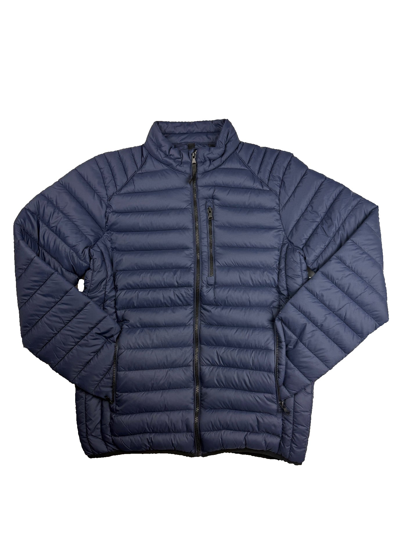 King's Road giacca imbottita uomo navy antivento