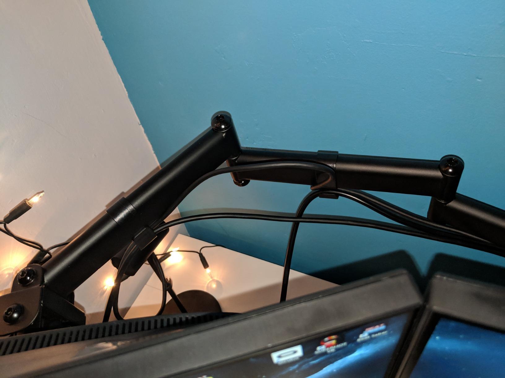 VonHaus supporto triplo 3 monitor 13-27 pollici VESA