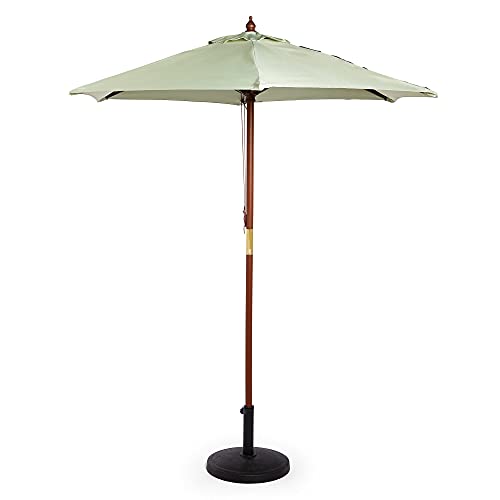 VonHaus Ombrellone legno 2 m giardino e patio
