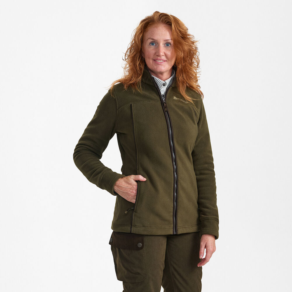 Deerhunter Lady Eagle giacca fleece donna tamac green 40