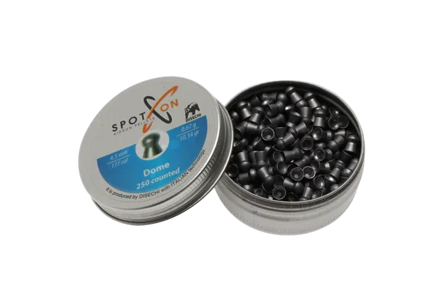 Spoton Dome pallini carabina 4,5 mm testa tonda