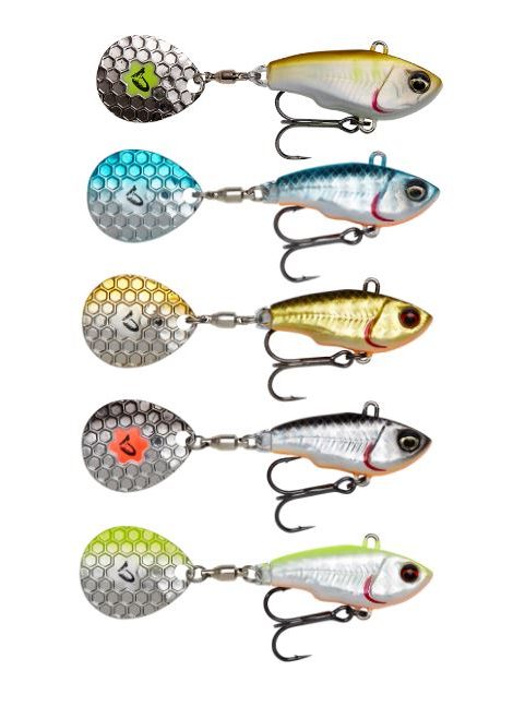 Savage Gear Fat Tail Spin 6,5 cm esca Ayu 12,5 g