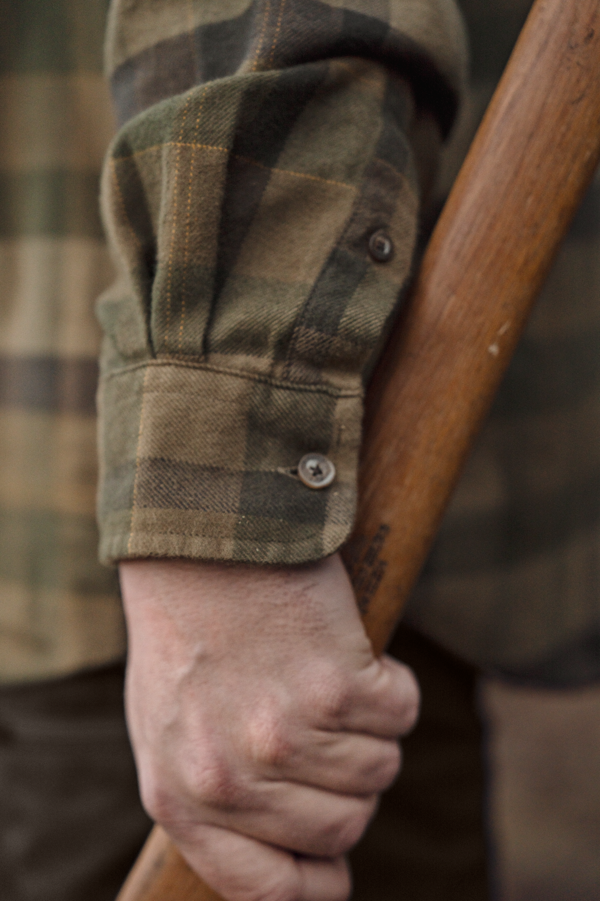 Härkila Asmund L/S camicia caccia uomo beech green check