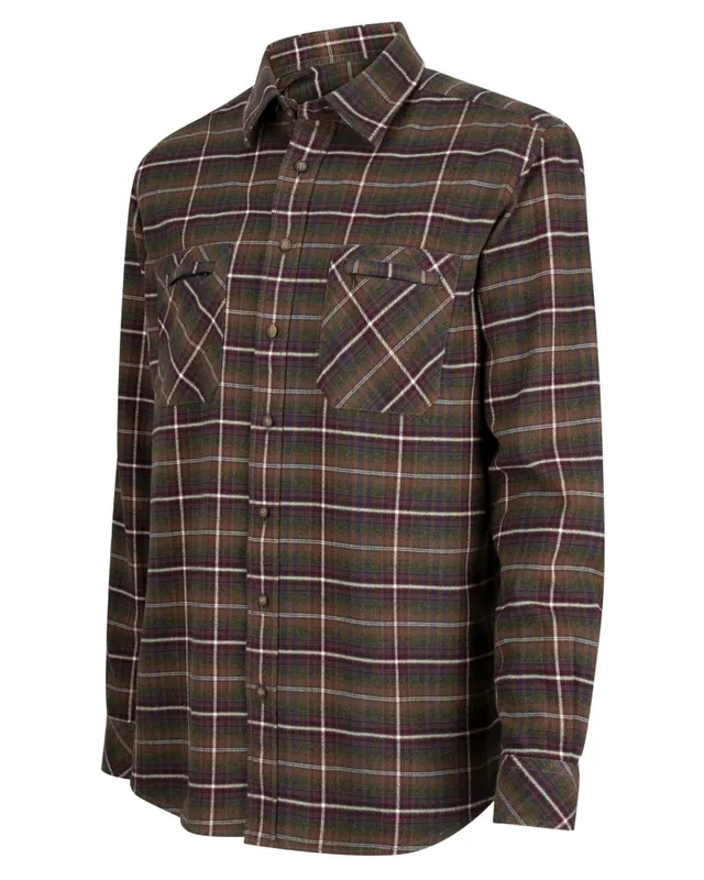 Hoggs of Fife Countrysport camicia caccia flanella M