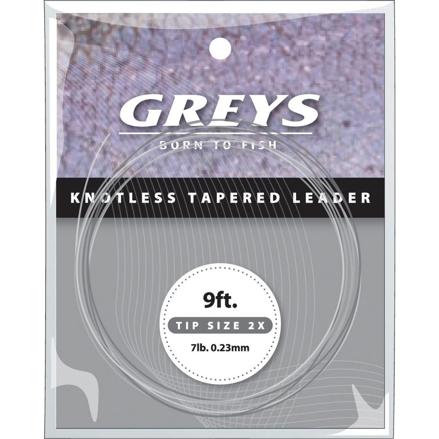 Greys Tapered Leader terminale mosca 9 ft 0,20 mm