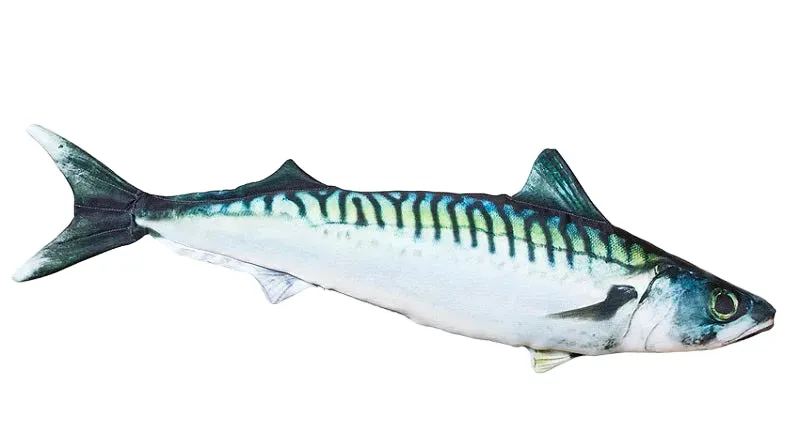 Gaby Sgombro peluche pesce 60 cm morbido
