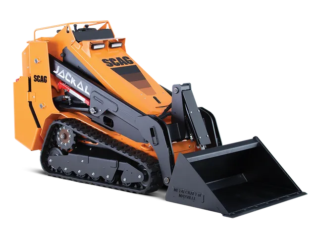 Scag Jackal minipala stand-on compatta
