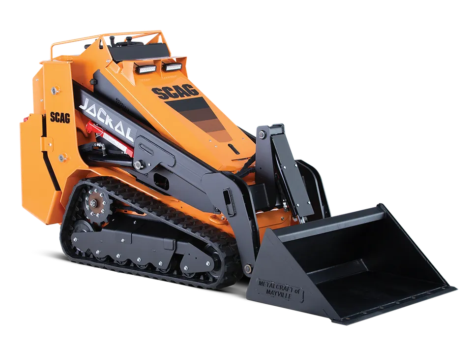 Scag Jackal minipala stand-on compatta