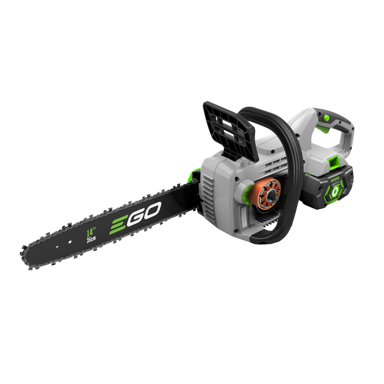 Ego CS1401E motosega a batteria 35 cm kit + cavalletto