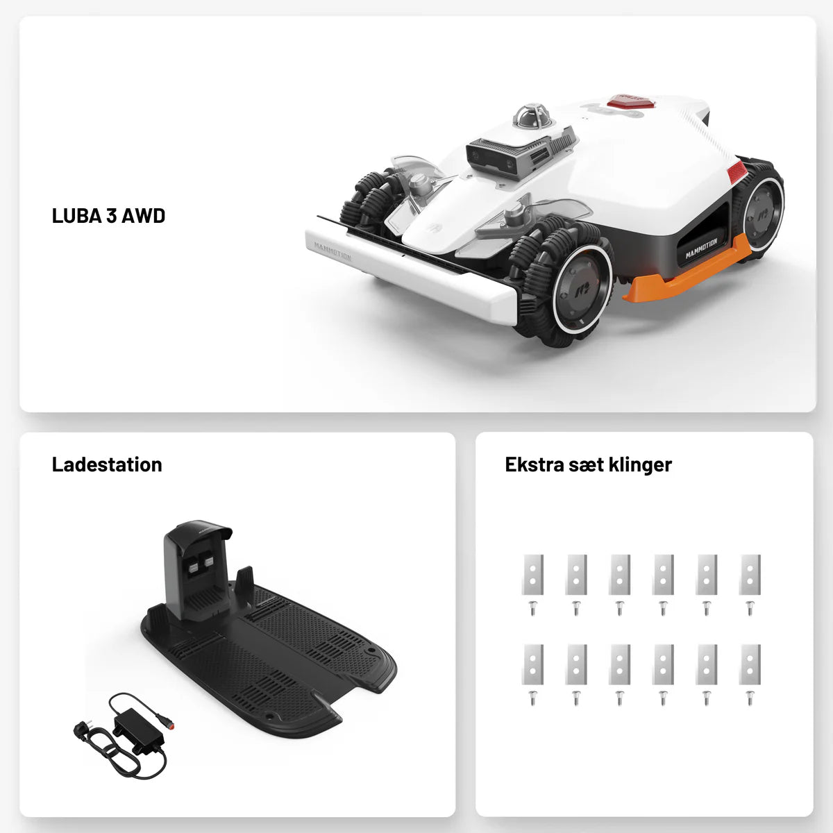Mammotion LUBA 3 AWD robot tagliaerba 5000 m2 senza filo
