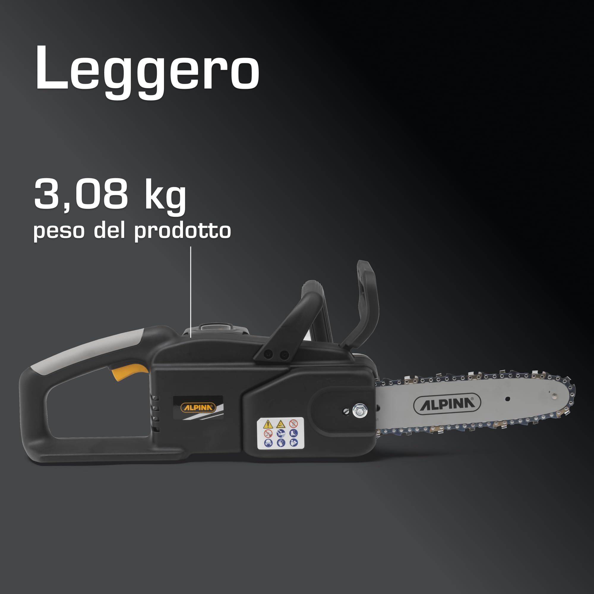 Alpina AC 20 Li Kit motosega a batteria 25 cm 4Ah