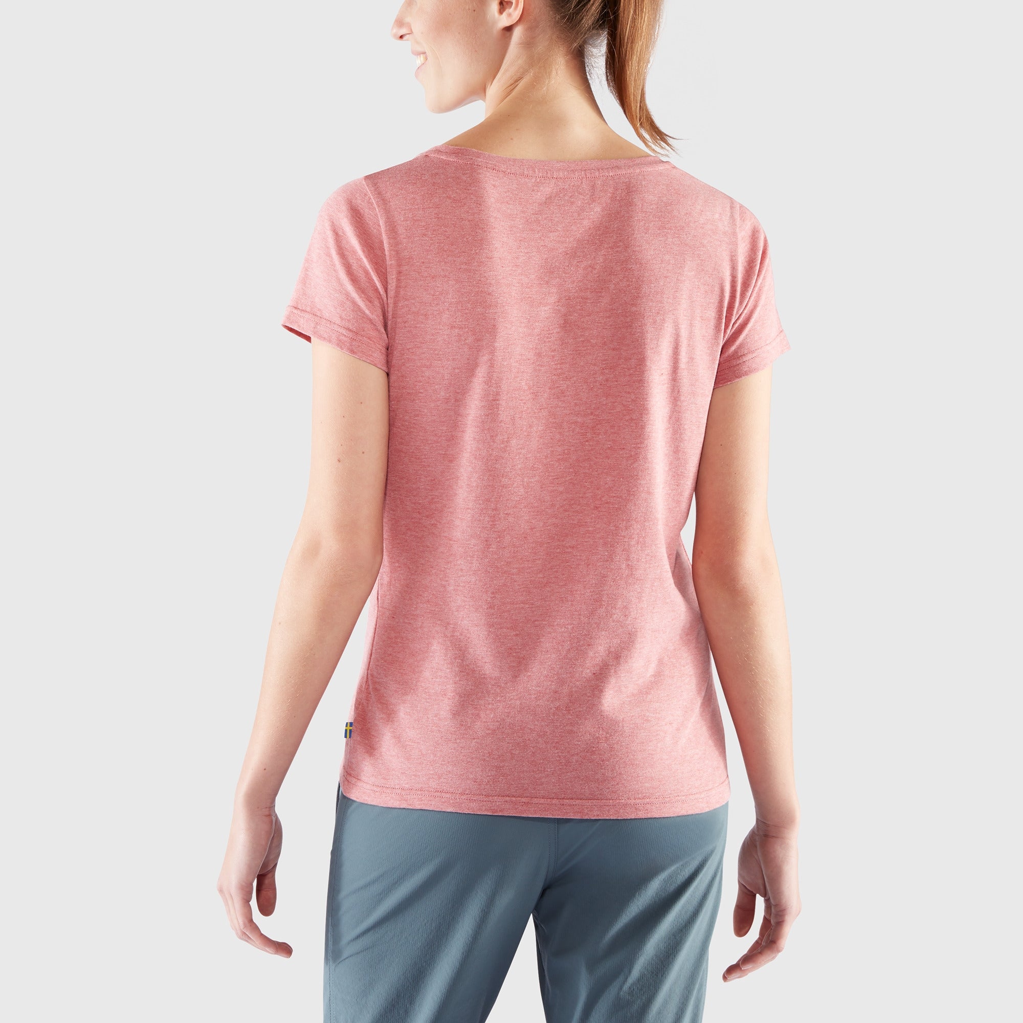 Fjällräven 1960 Logo t-shirt donna cotone verde patina
