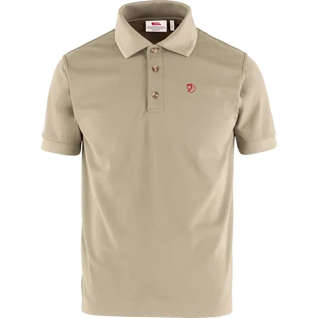 Fjällräven Crowley polo uomo M Fossil cotone bio