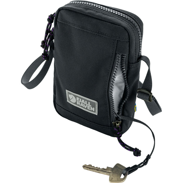 Fjällräven Vardag Pocket Small tracolla Coal Black riciclata