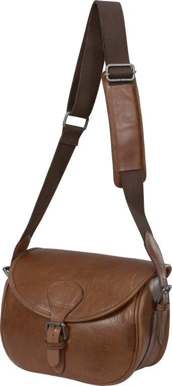 Retrieve Patrontaske 125 cartucciera pelle cognac 125 colpi