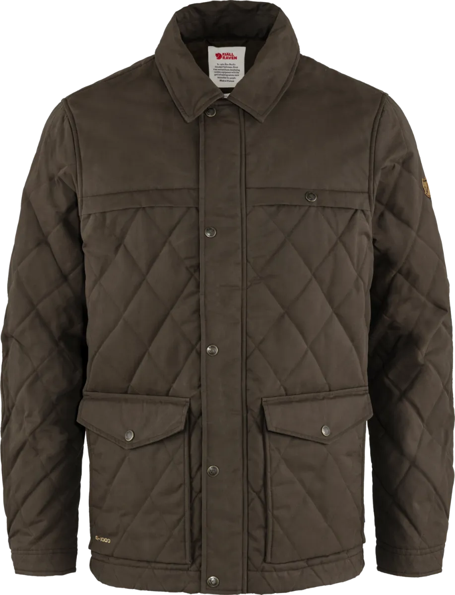 Fjällräven Övik Wool giacca uomo trapuntata
