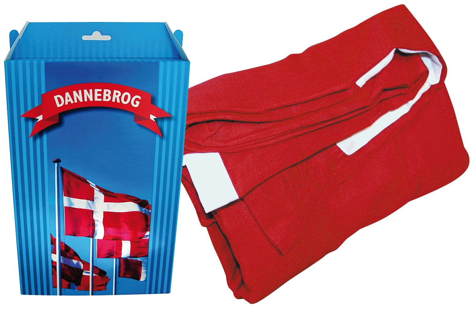 Dannebrog Bandiera danese poliestere 208x275 cm asta 10 m