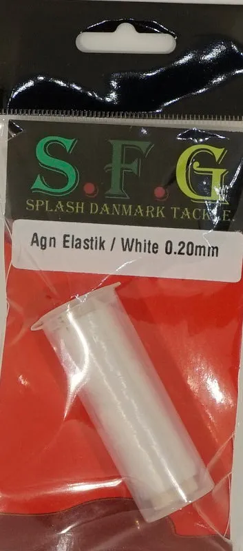 SFG filo elastico esche 0.20 mm bianco da pesca