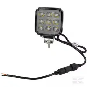 Faretto lavoro LED 27W 3420 lumen quadrato bianco 10-30V