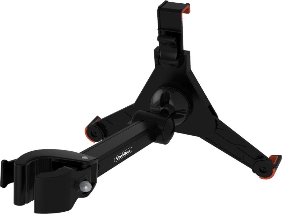 VonHaus Supporto Tablet a Morsetto per Asta 8,9-10,4" 360°