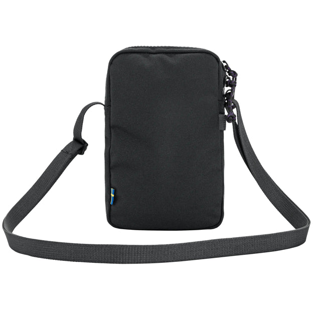 Fjällräven Vardag Pocket Small tracolla Coal Black riciclata