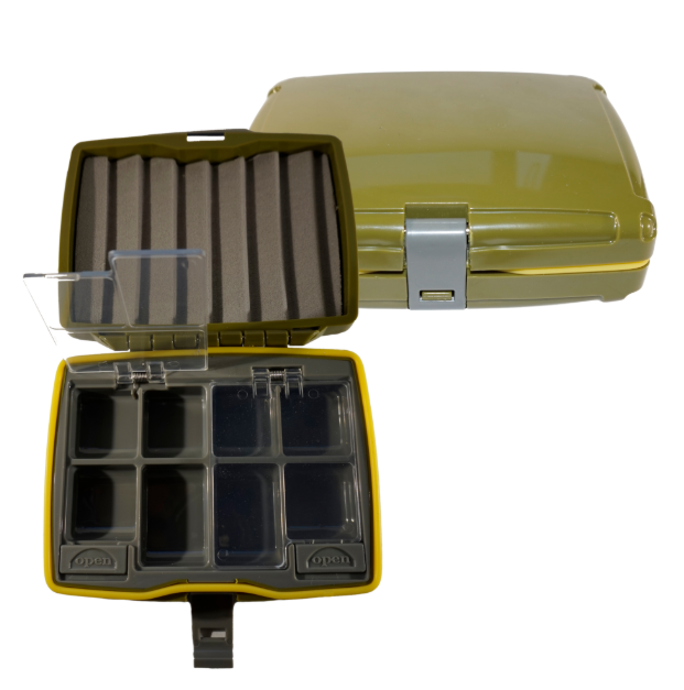 SFG Multiboks scatola pesca 8 scomparti 11x7x3 con spugna