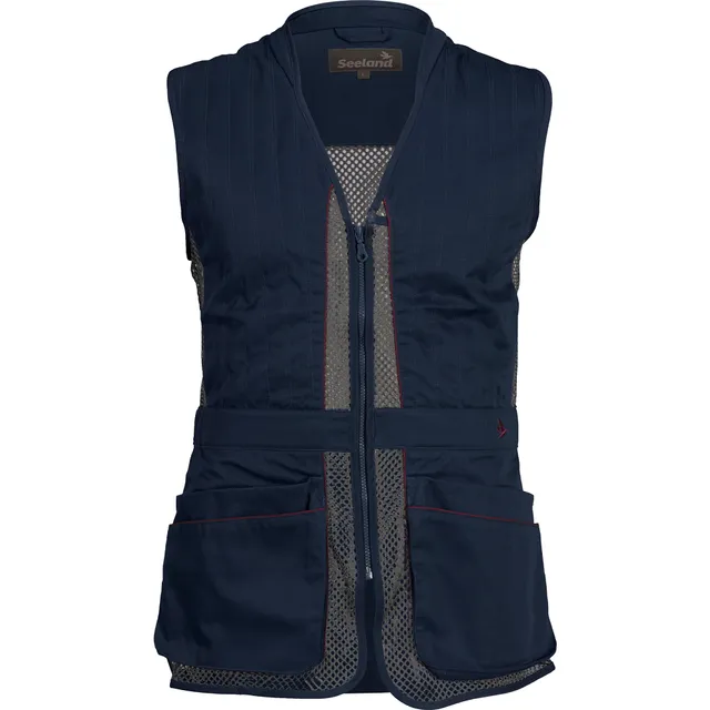 Seeland Skeet II gilet da tiro classic blue leggero