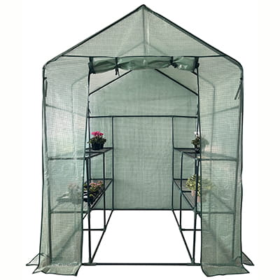 Ryom Mini serra 143x143x195 cm con 8 ripiani