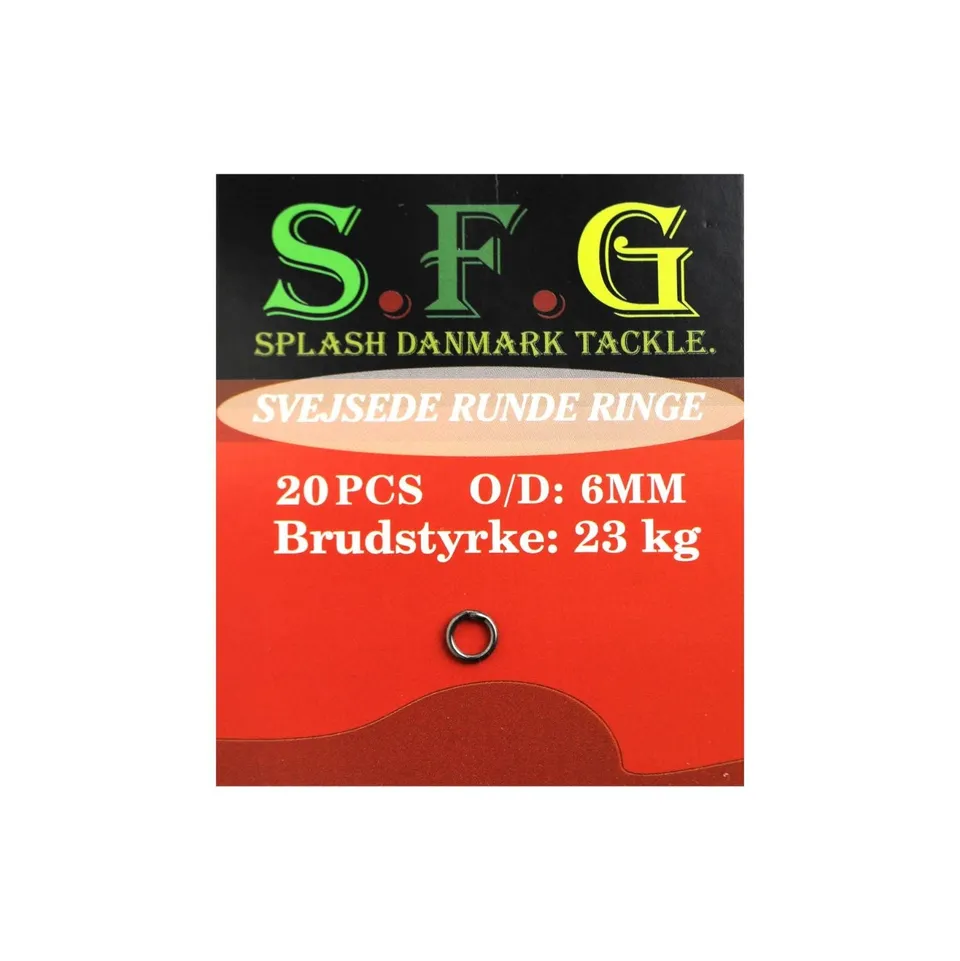 SFG anelli saldati pesca 20 pz ad alta tenuta
