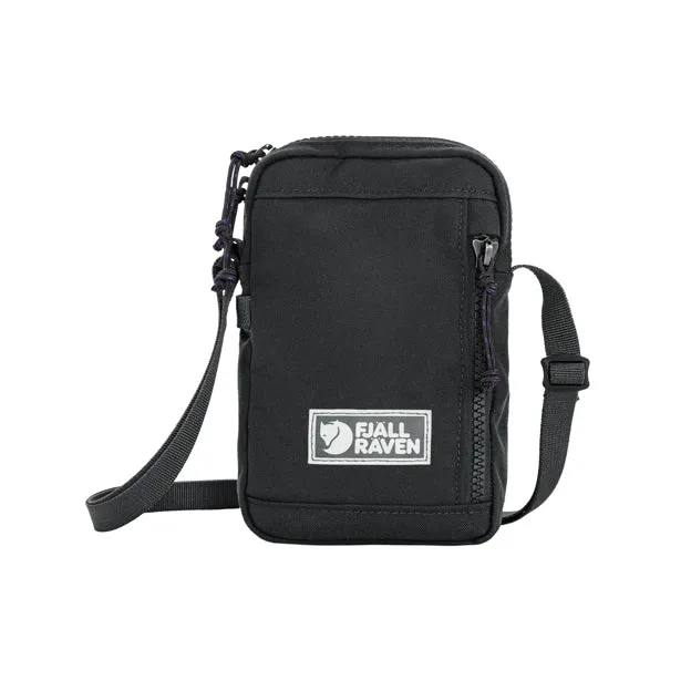 Fjällräven Vardag Pocket Small tracolla Coal Black riciclata