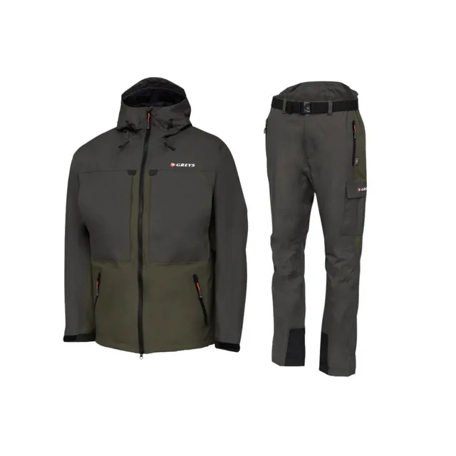 Greys Fin completo pesca giacca pantaloni impermeabile