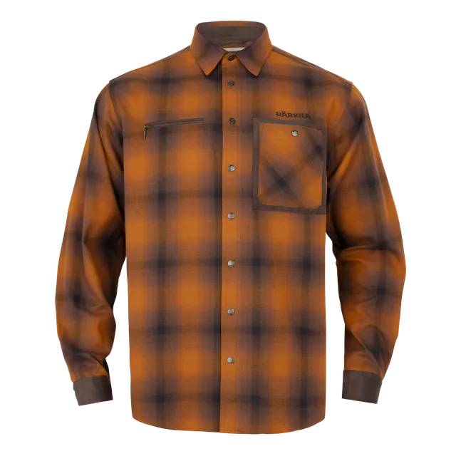 Härkila Folke L/S camicia caccia Maple Check