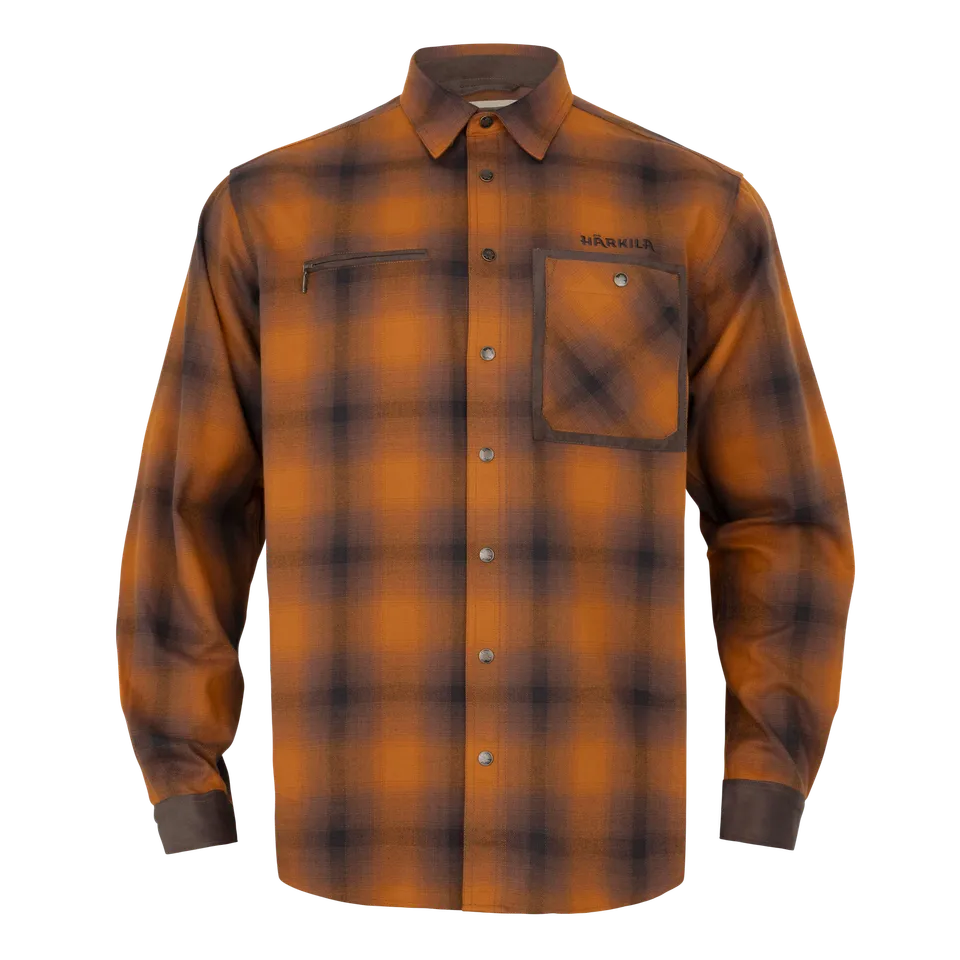 Härkila Folke L/S camicia caccia Maple Check