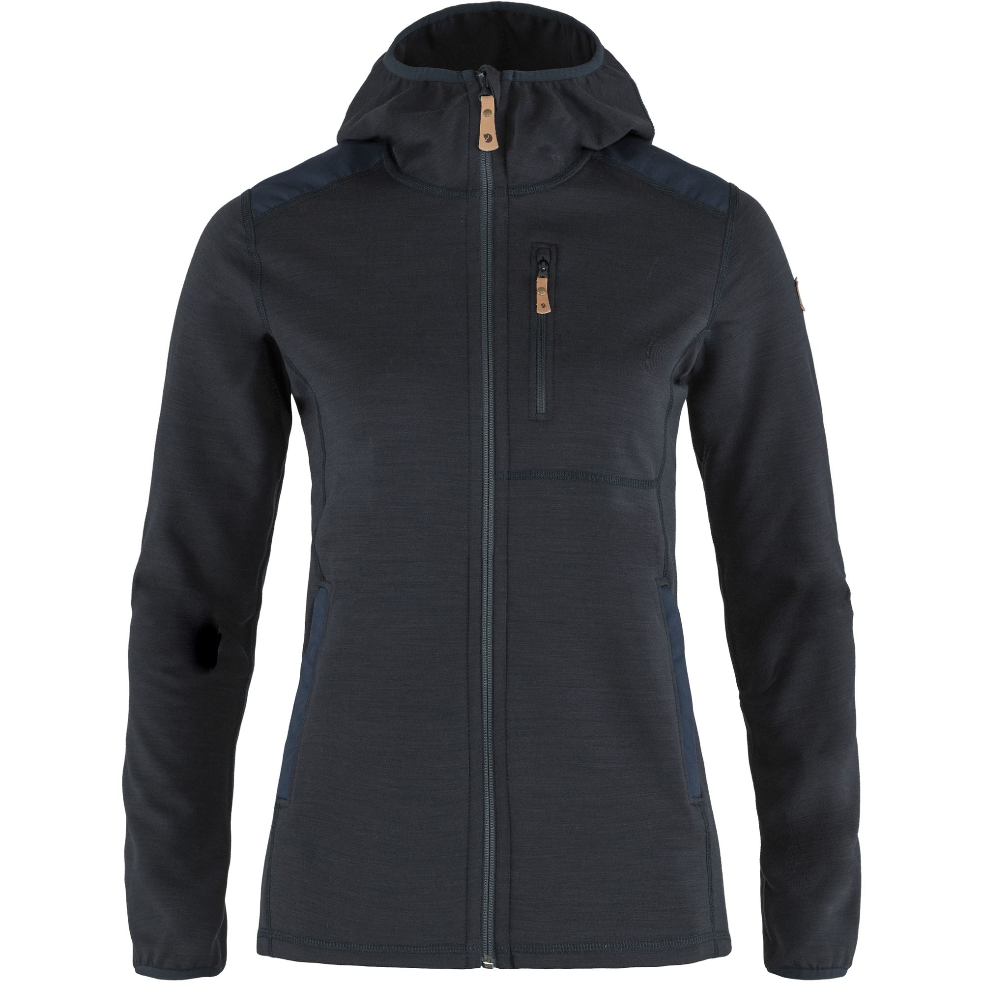 Fjällräven Keb Fleece Hoodie W pile donna blu navy L