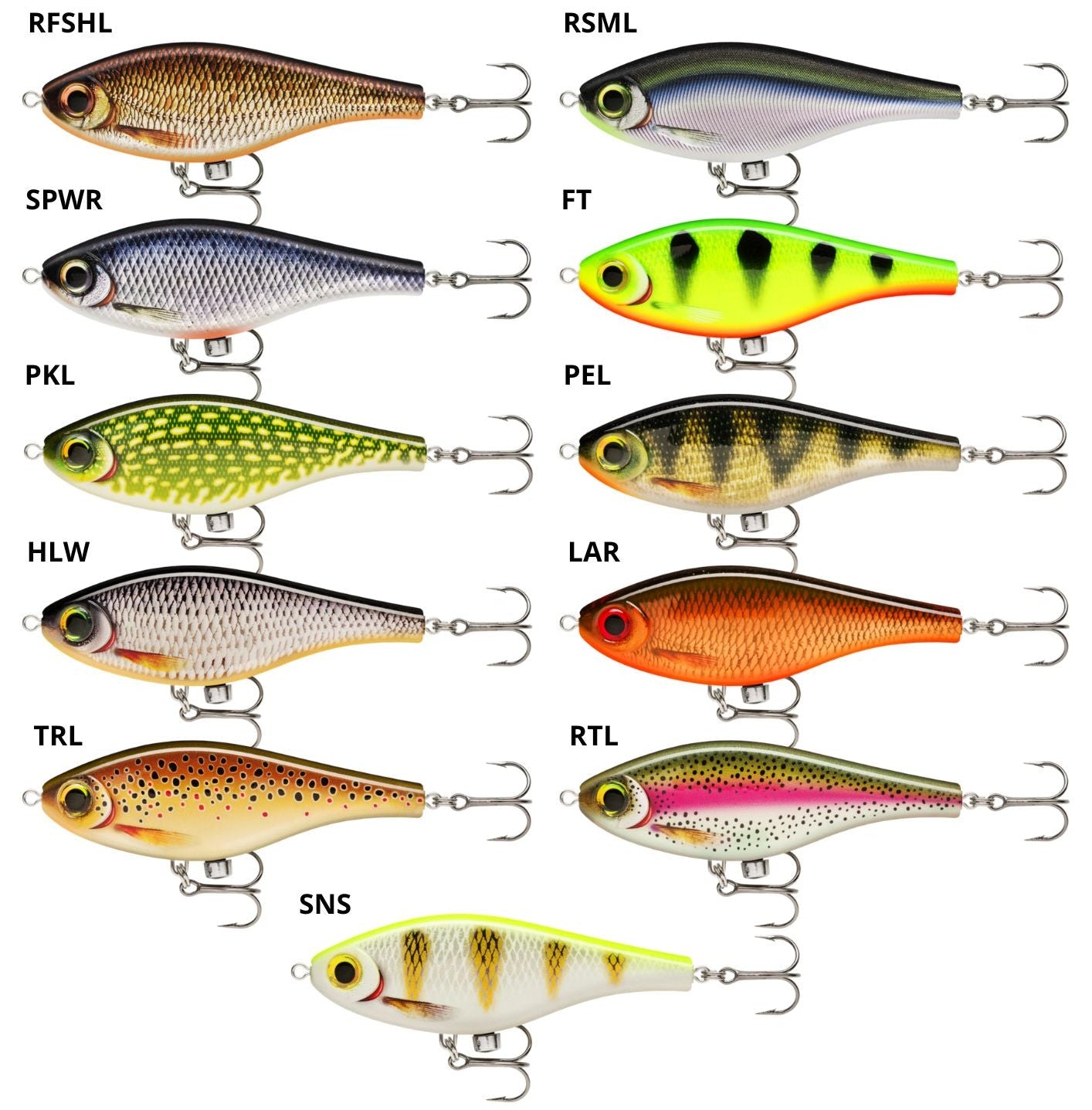 Rapala Super Shadow Rap jerkbait 11 cm 41 g