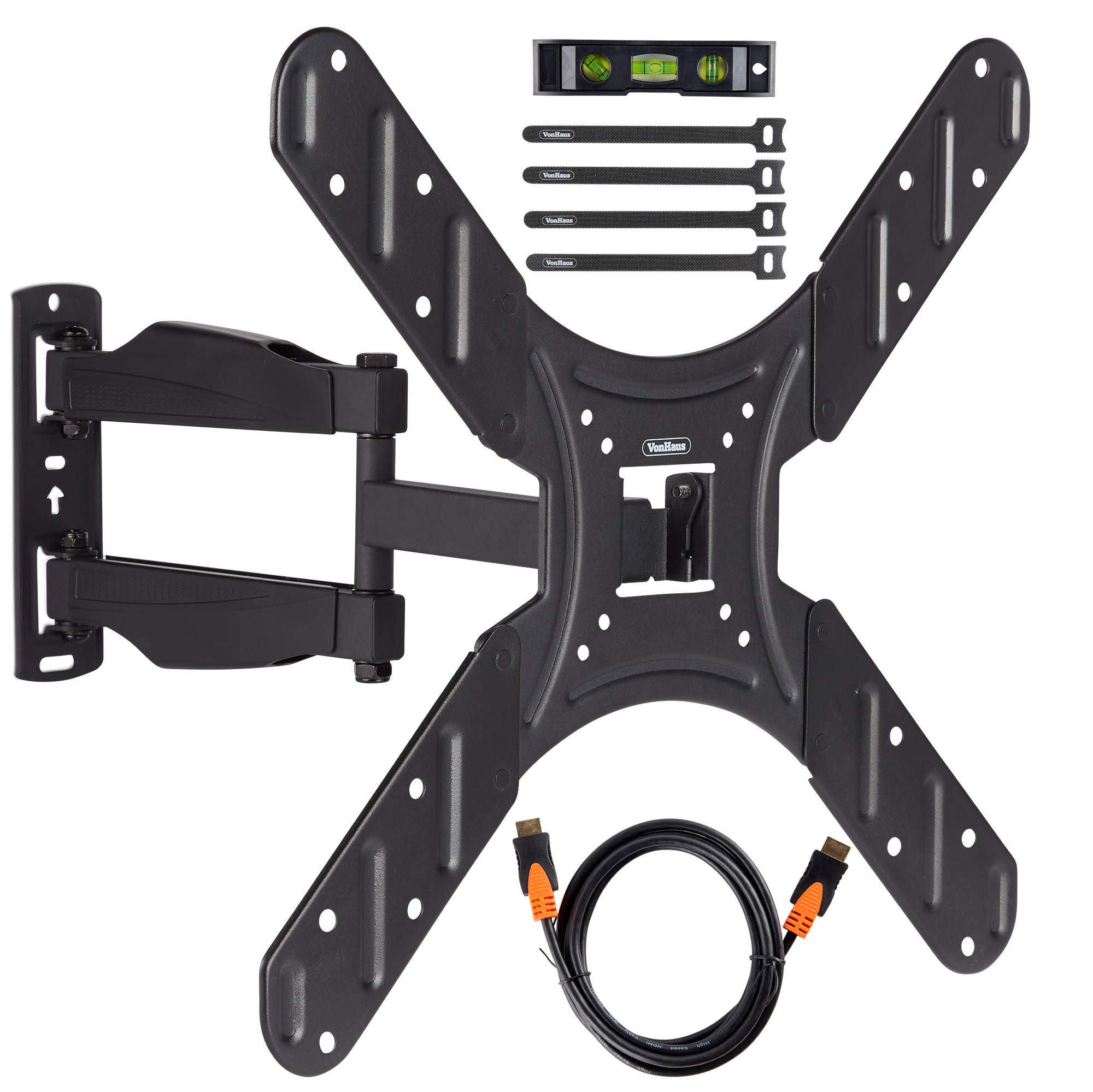 VonHaus Staffa TV Orientabile 20-50 Pollici Slim VESA 400