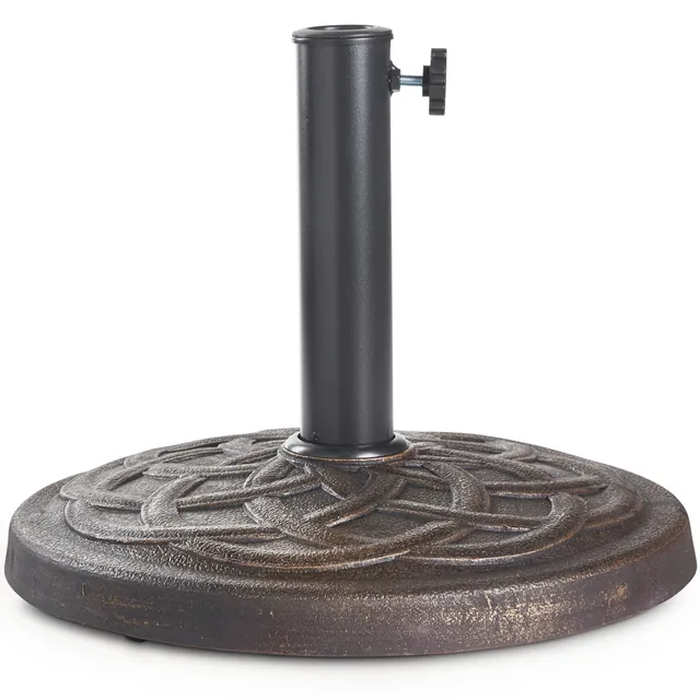 VonHaus Base Ombrellone 9 kg Bronzo poliresina