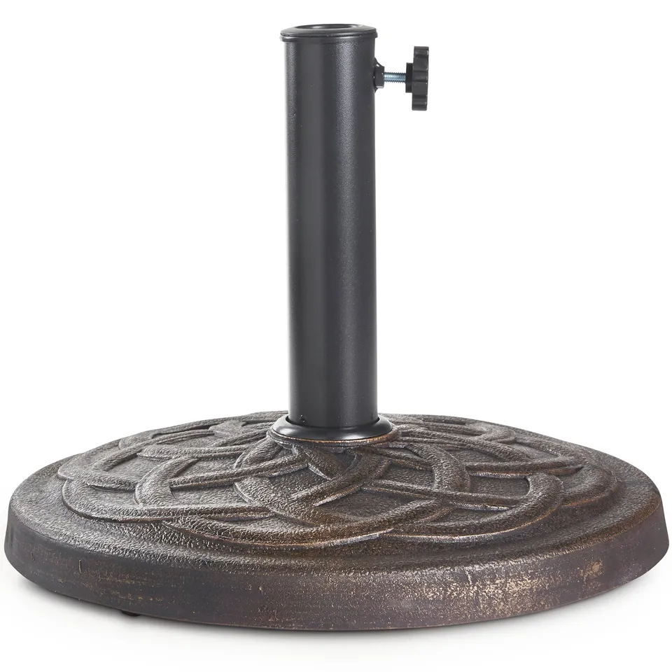 VonHaus Base Ombrellone 9 kg Bronzo poliresina