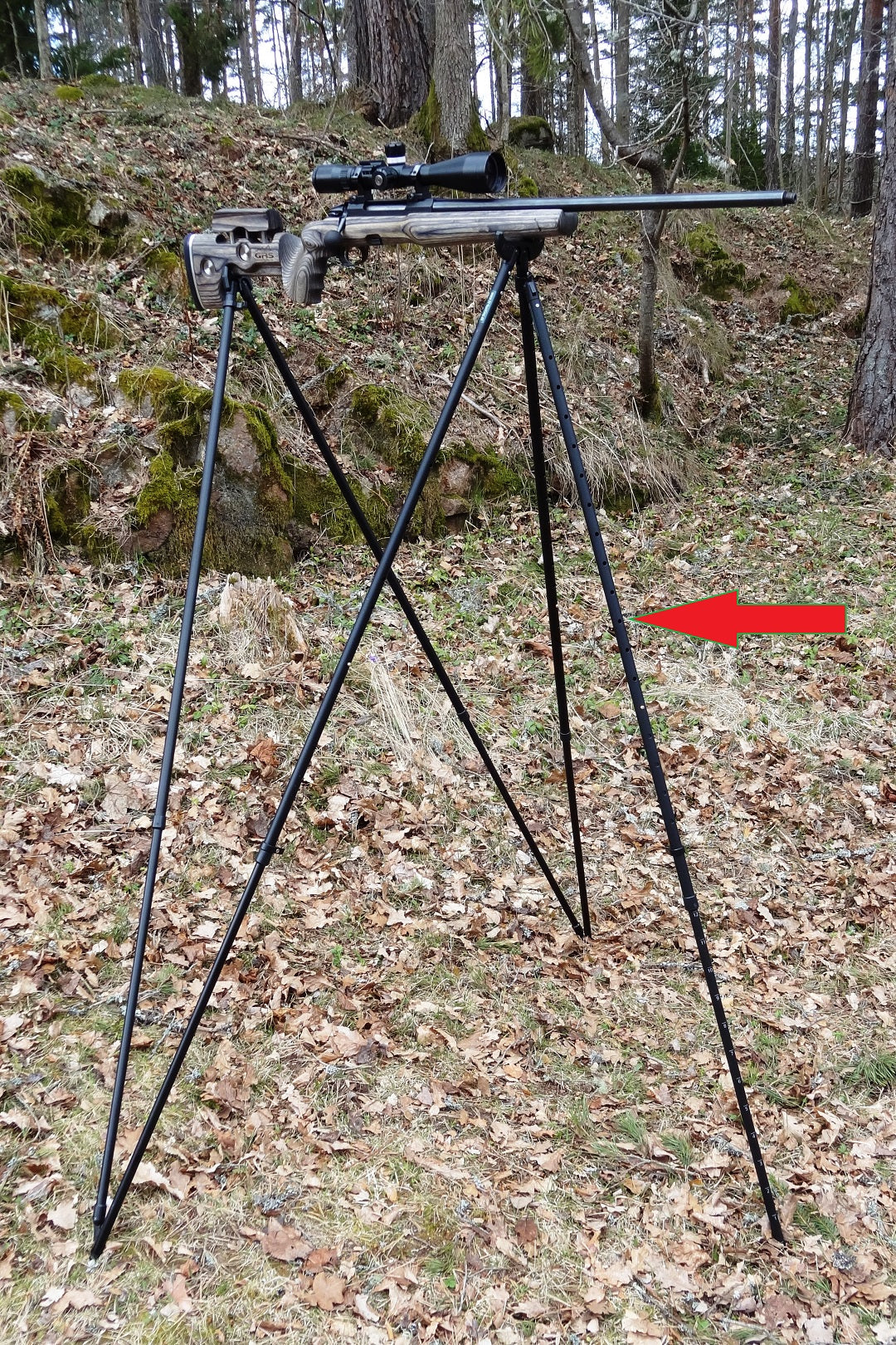 Viper-Flex Styx Elite+ Single Leg bastone tiro