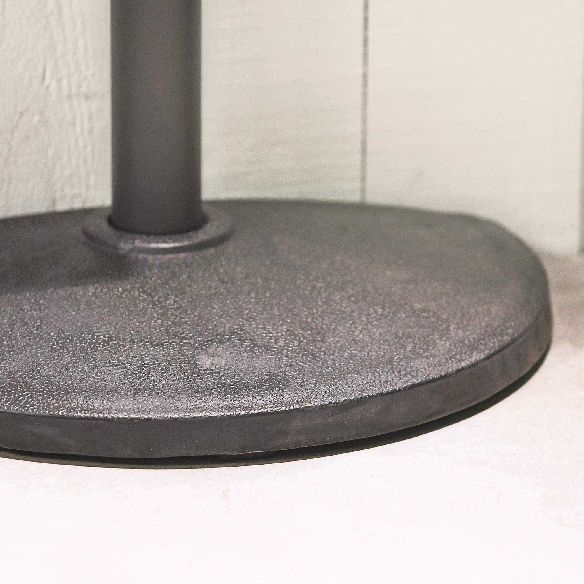 VonHaus base 9 kg mezzo ombrellone semicircolare da muro