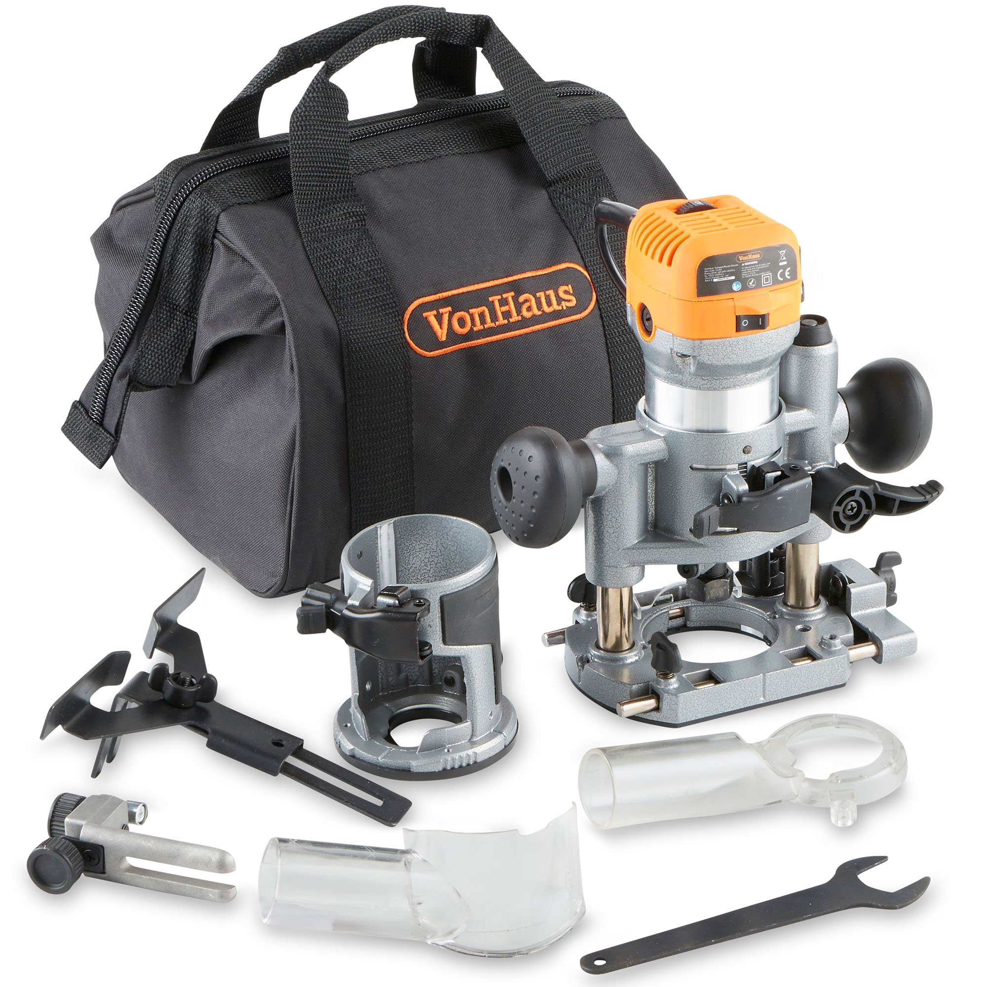 VonHaus Fresatrice Verticale 710W Doppia Base Immersione