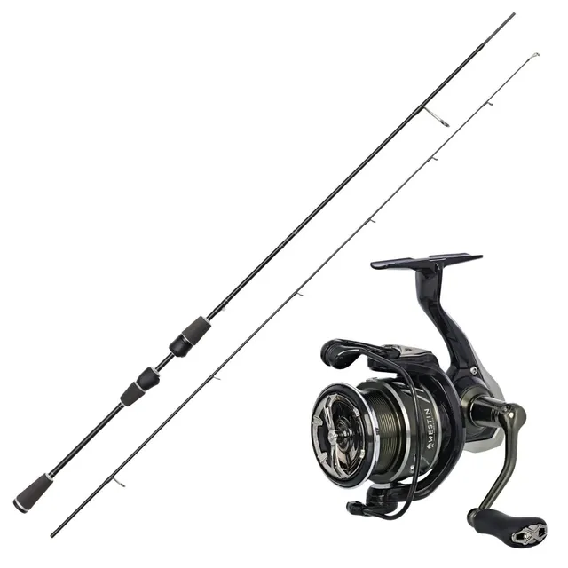Westin W2 Spoon 7,1 ft 2-10g set pesca UL con mulinello 2000FD