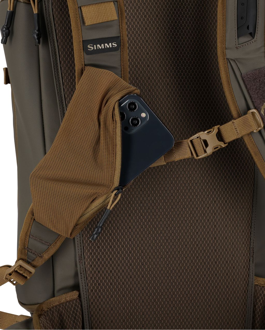 Simms Headwaters Backpack Hickory zaino pesca